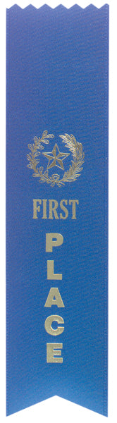 Pinked Ribbon 1st, 2nd, 3rd, 4th, 5th, or 6th Place