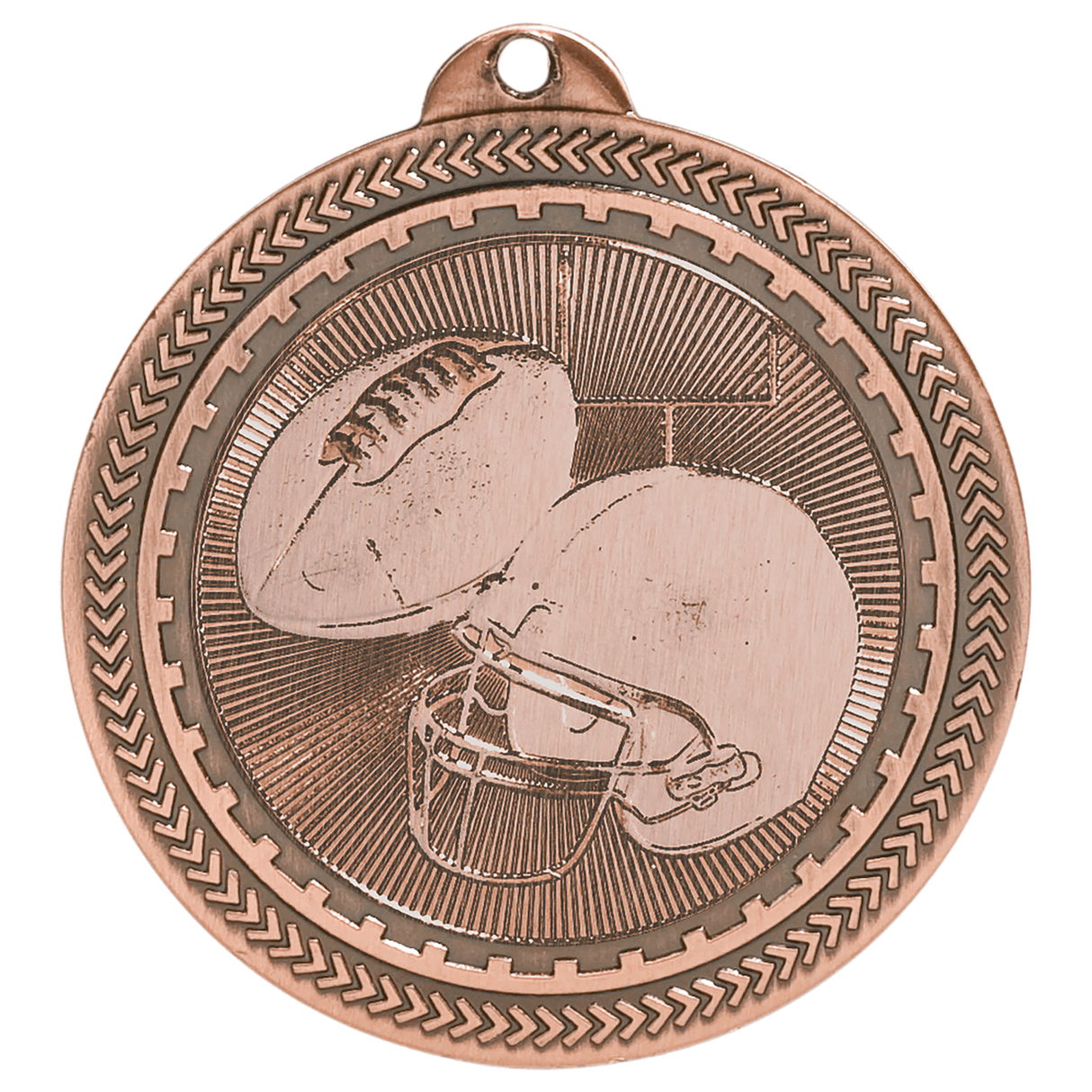 Football Laserable Medals