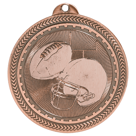 Football Laserable Medals