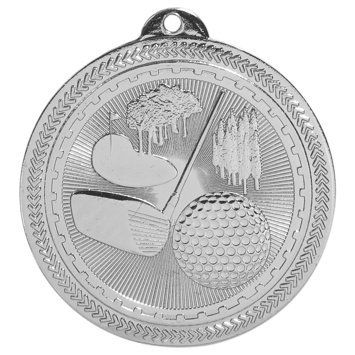 Golf Laserable Medals