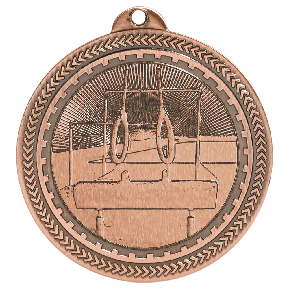 Gymnastics Laserable Medals