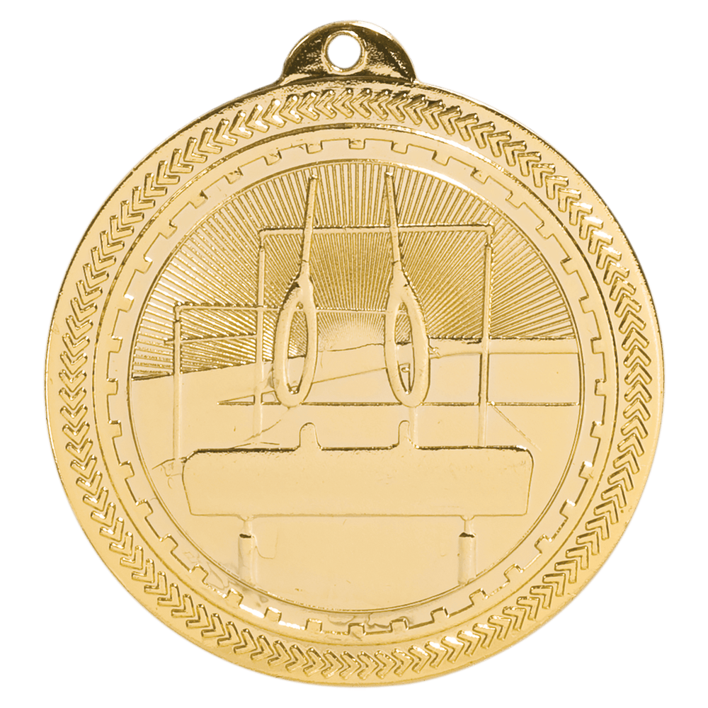 Gymnastics Laserable Medals