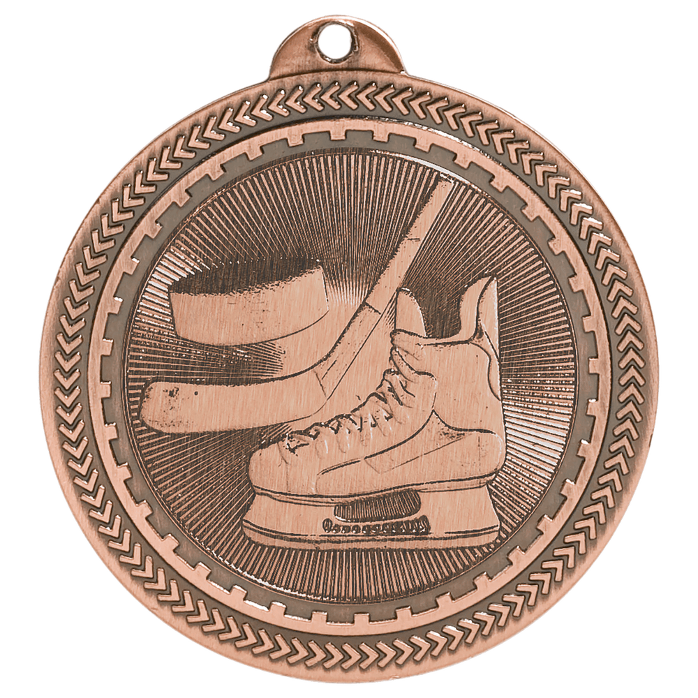 Bright Hockey Laserable Medals