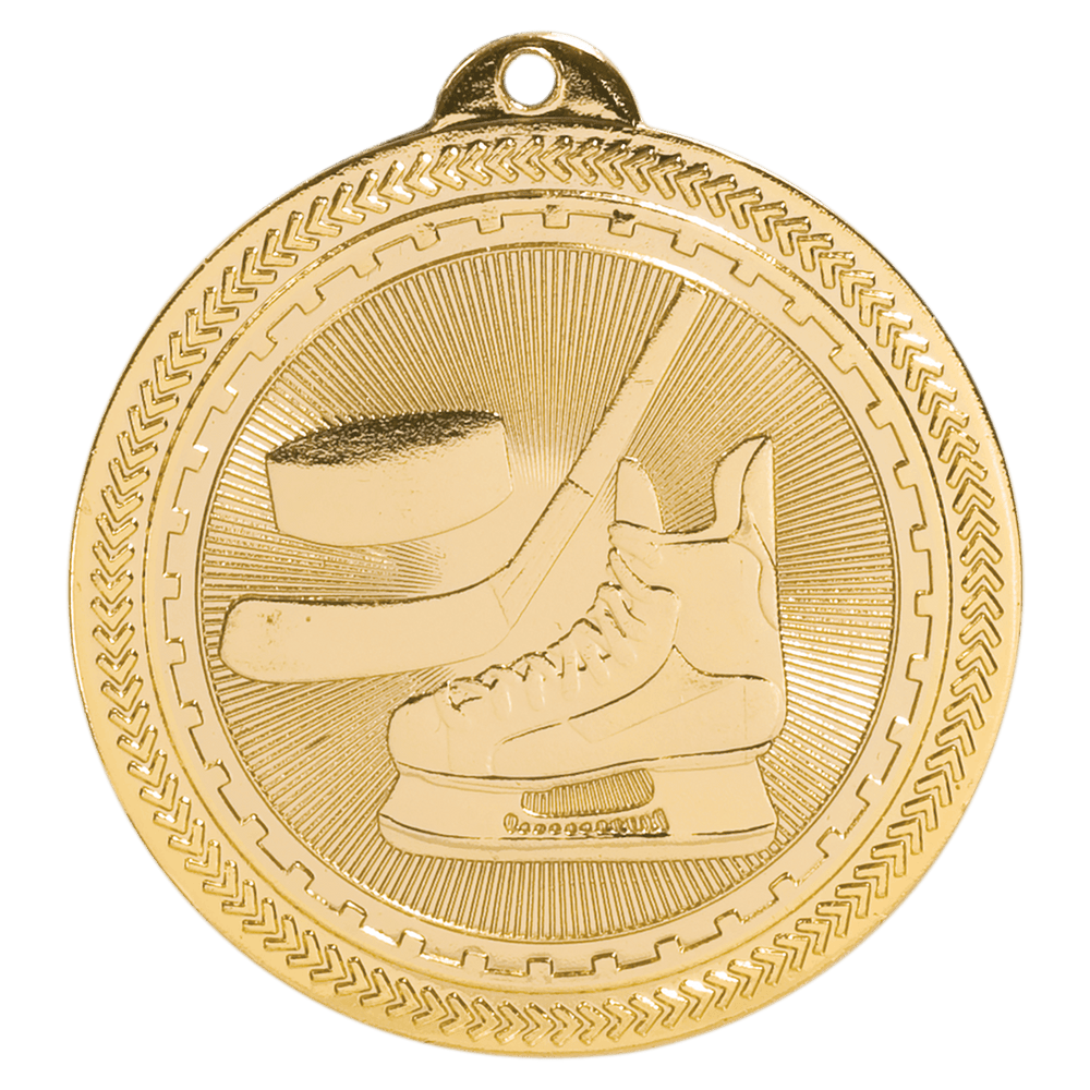 Bright Hockey Laserable Medals