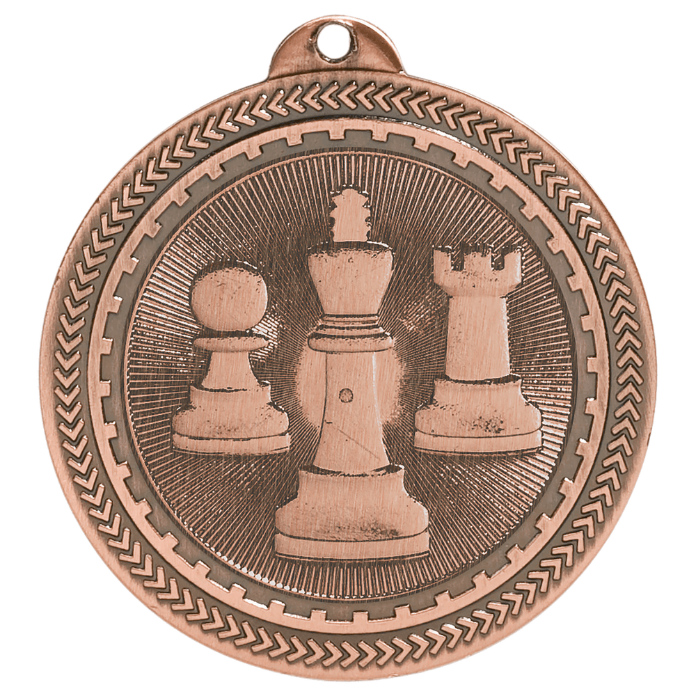 Chess Laserable Medals