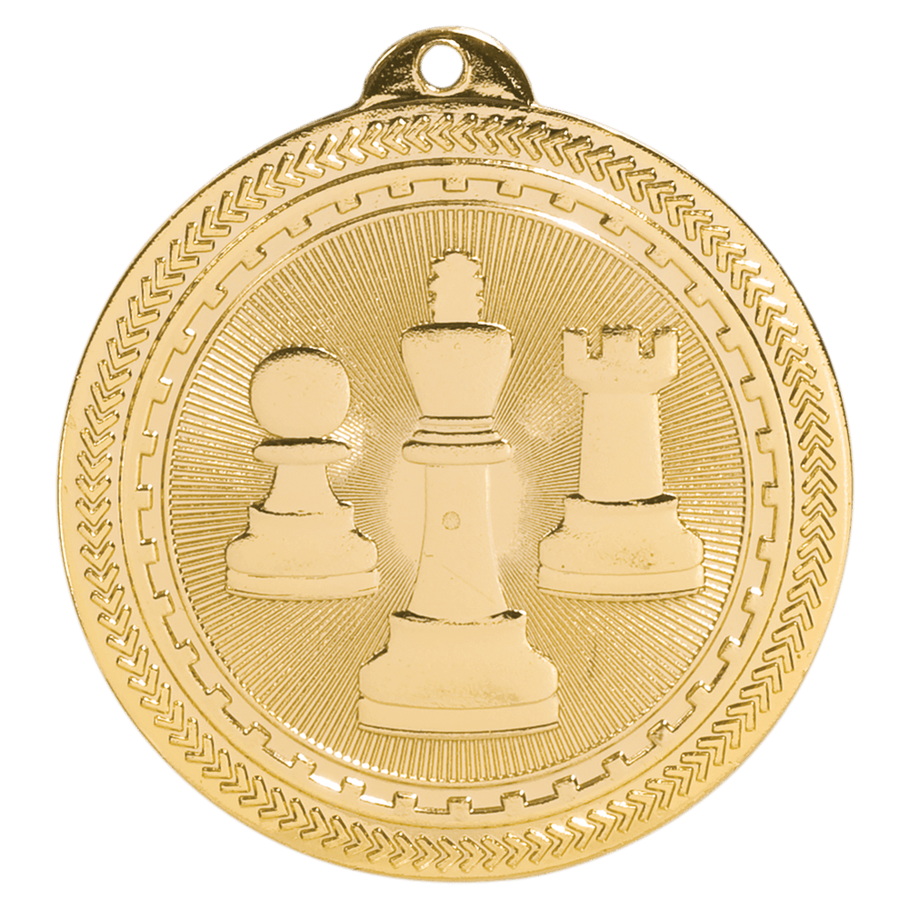 Chess Laserable Medals