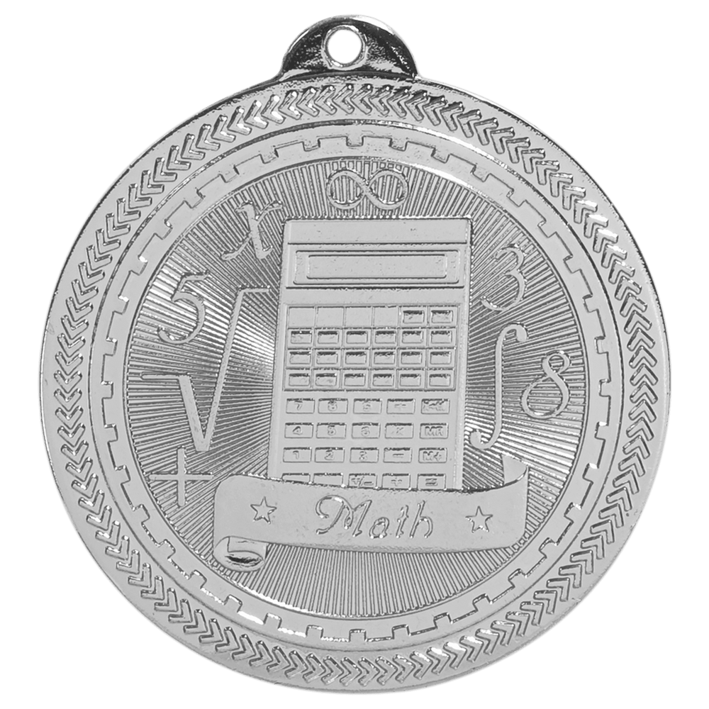 Math Laserable Medals