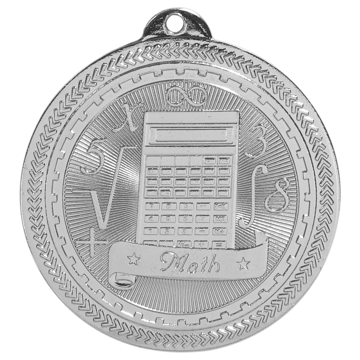 Math Laserable Medals