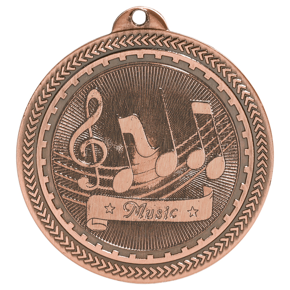 Music Laserable Medals