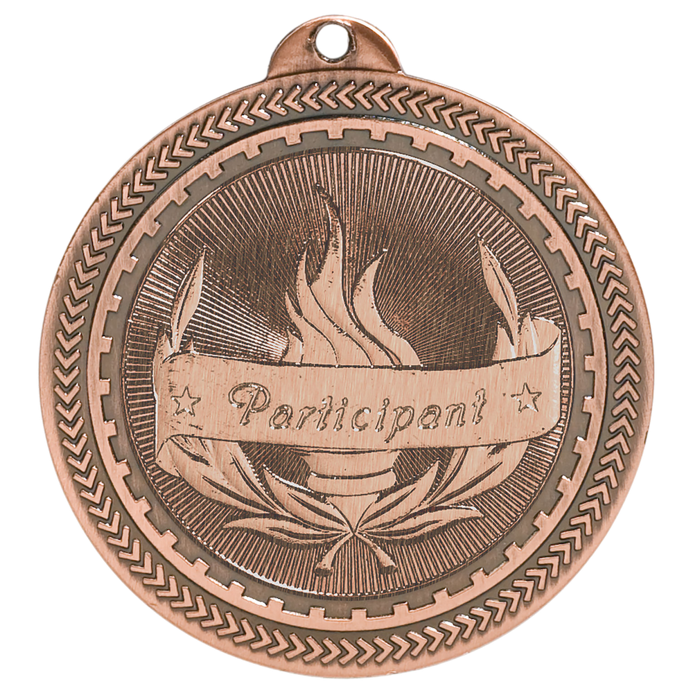 Participant Laserable Medals