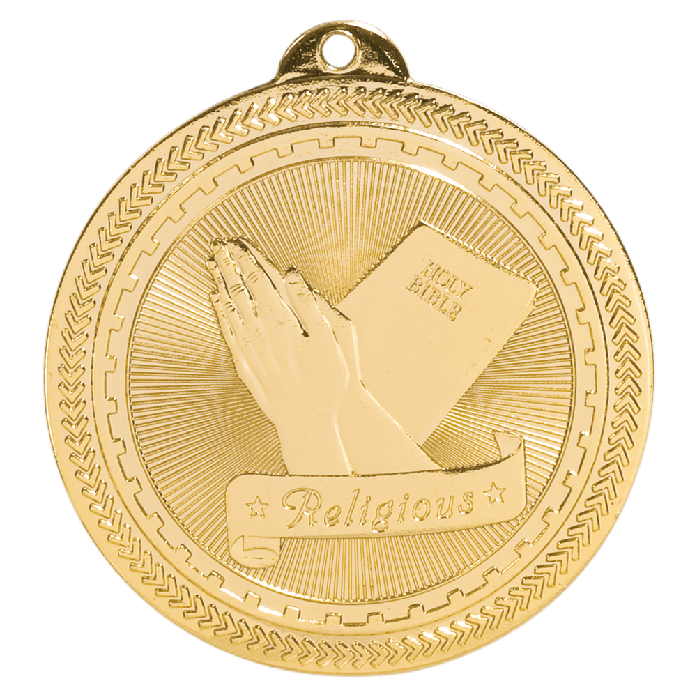 Religious Laserable Medals