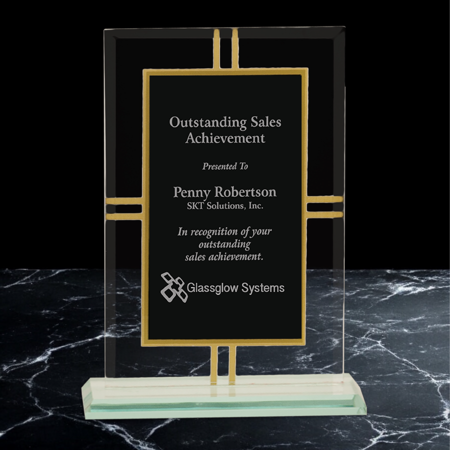 Contemporary Glass 4- Point Awards