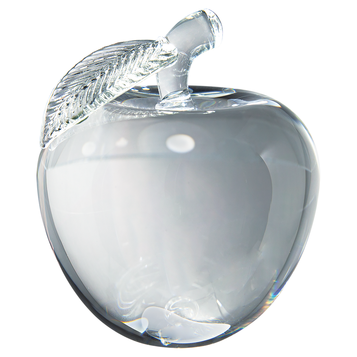 Crystal Apple Paperweights
