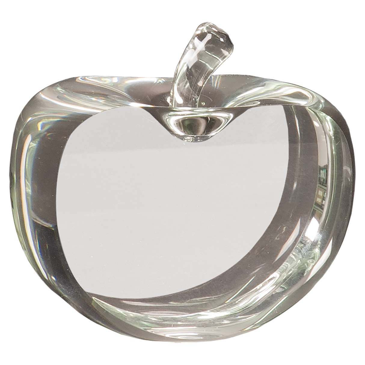 Crystal Apple Paperweights