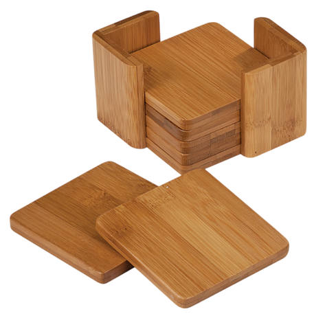 Bamboo 6-Coaster Sets