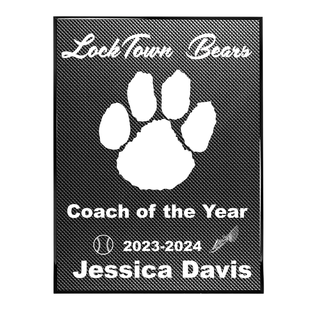Piano Finish Plaques