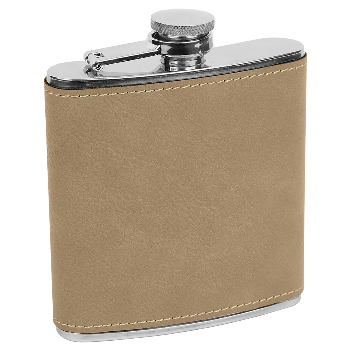 6 oz. Individual Leatherette Flasks
