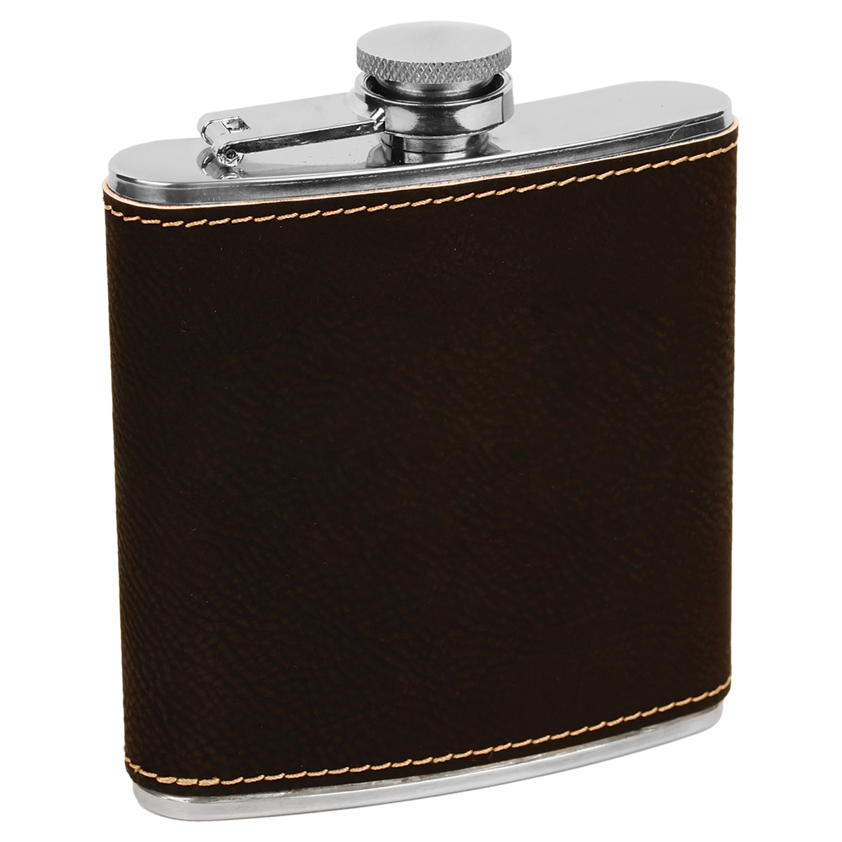 6 oz. Individual Leatherette Flasks