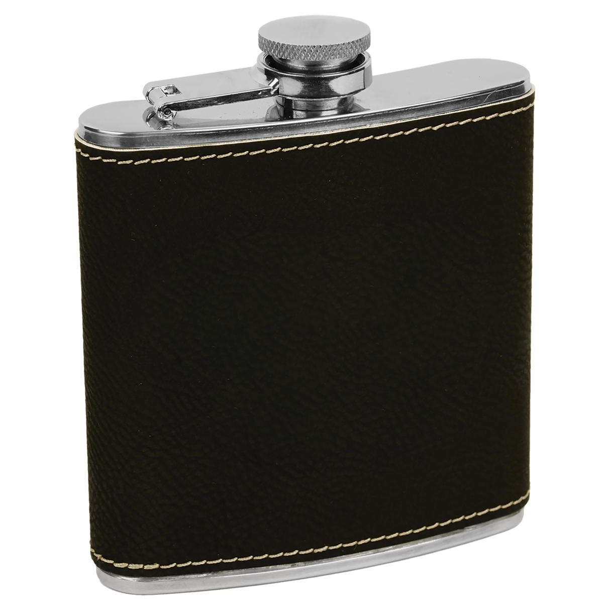 6 oz. Individual Leatherette Flasks
