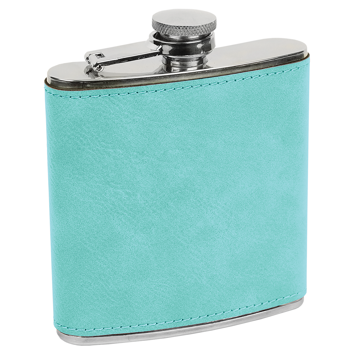 6 oz. Individual Leatherette Flasks