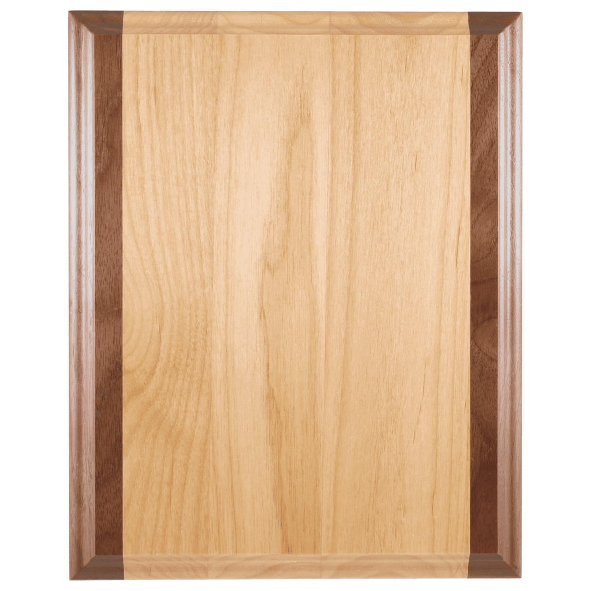 Genuine Red Alder and Walnut Plaques (Two-Toned)