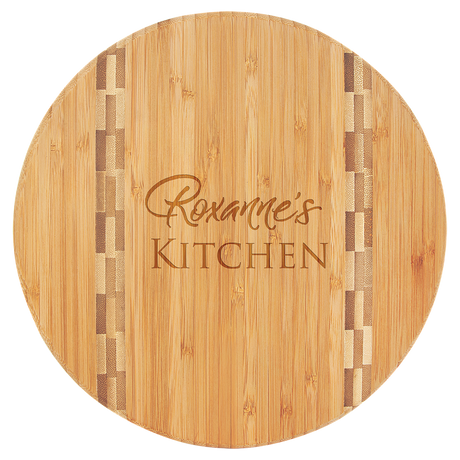 Butcher Block Inlay Bamboo Cutting Boards