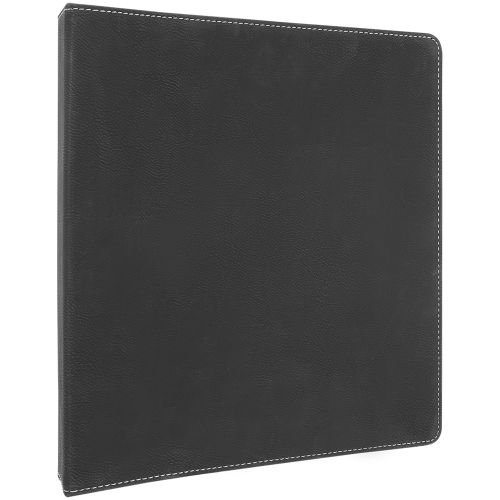 3-Ring Laserable Leatherette Binder
