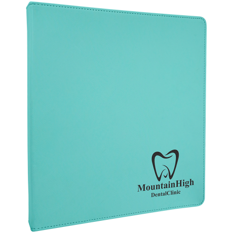 3-Ring Laserable Leatherette Binder