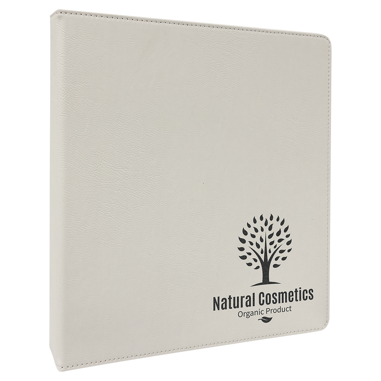 3-Ring Laserable Leatherette Binder