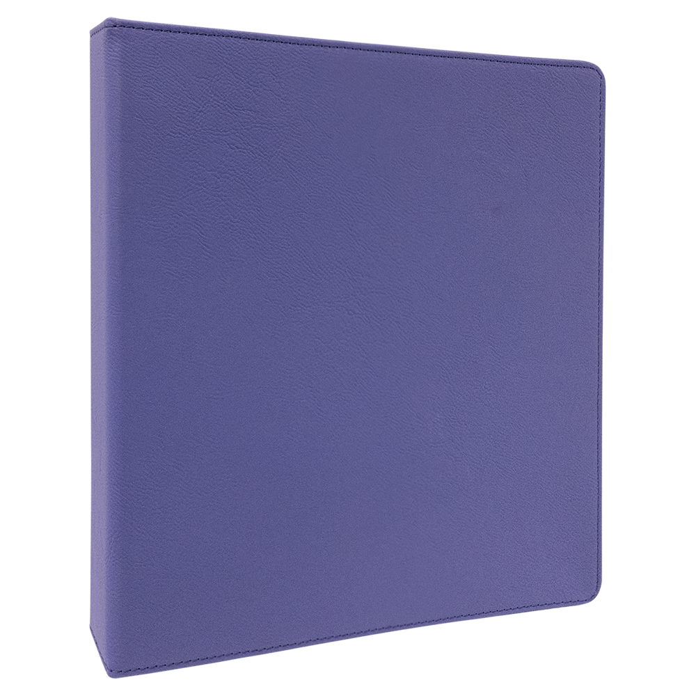 3-Ring Laserable Leatherette Binder