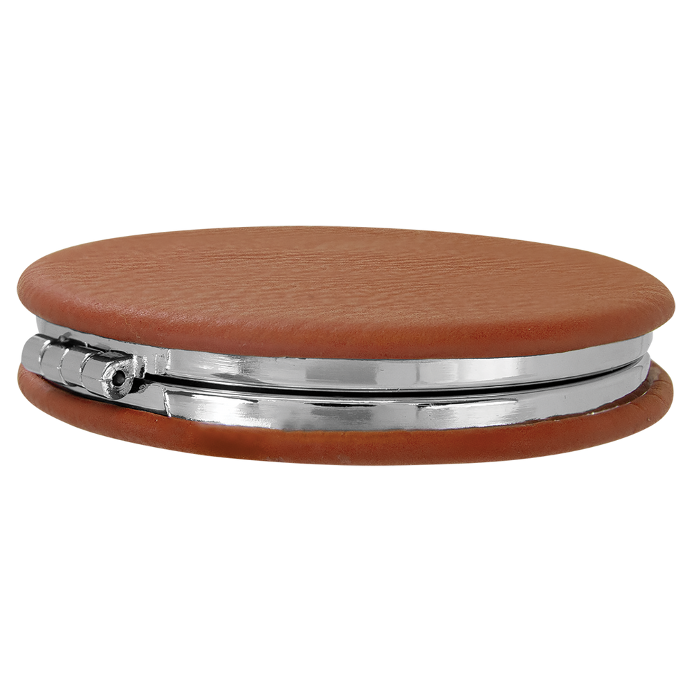Leatherette Compact Mirrors
