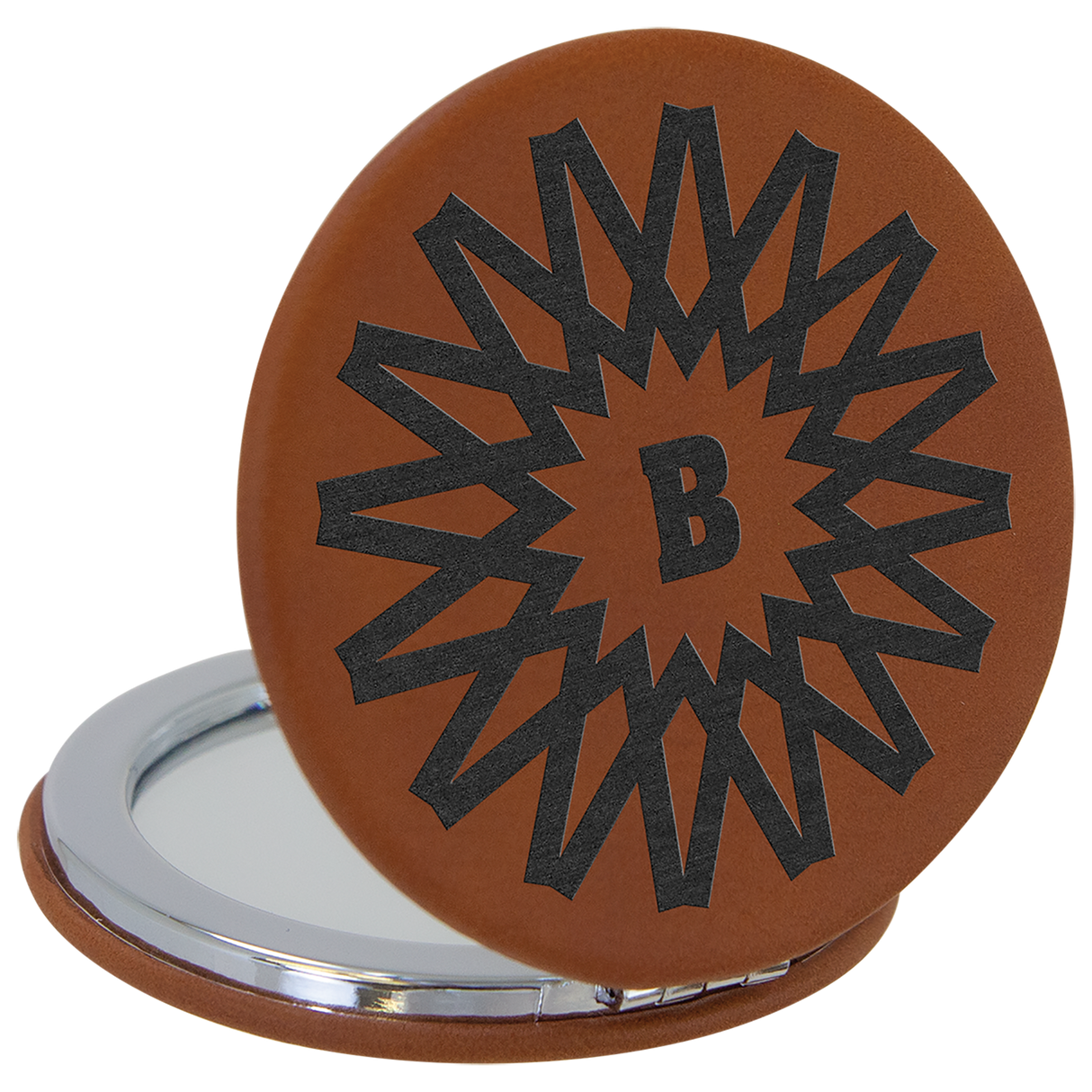 Leatherette Compact Mirrors