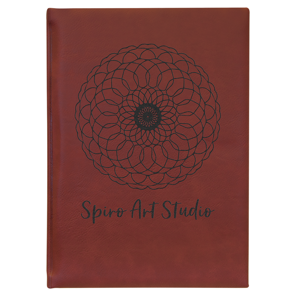 Laserable Leatherette Sketch Book