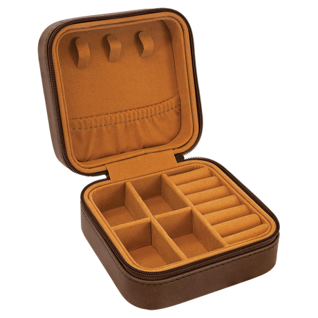 Leatherette Travel Jewelry Boxes
