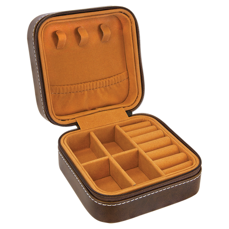 Leatherette Travel Jewelry Boxes