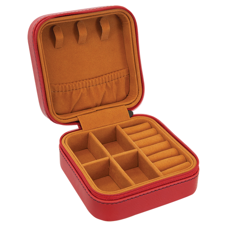 Leatherette Travel Jewelry Boxes