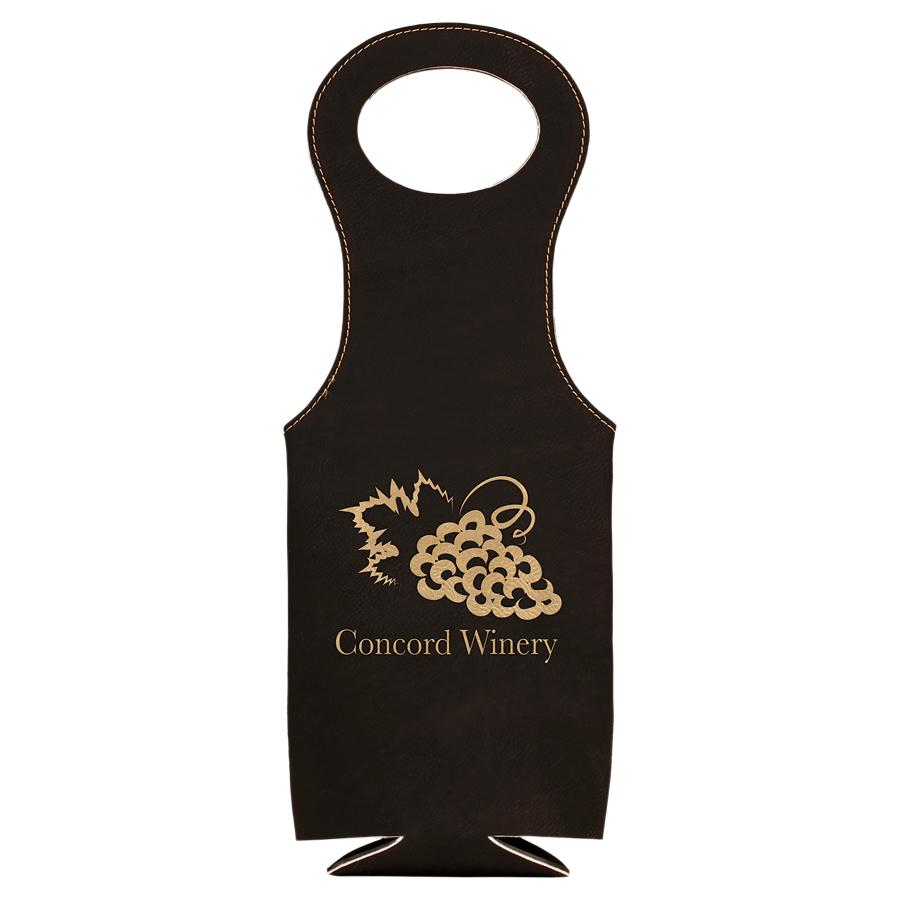 Leatherette Wine Bags