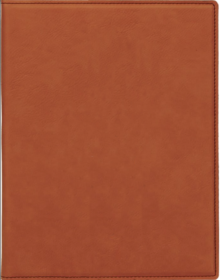 Laserable Leatherette with Notepad