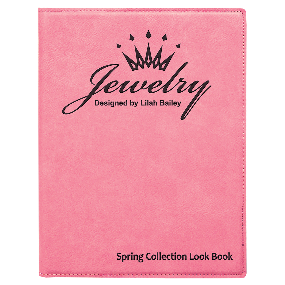 Laserable Leatherette with Notepad