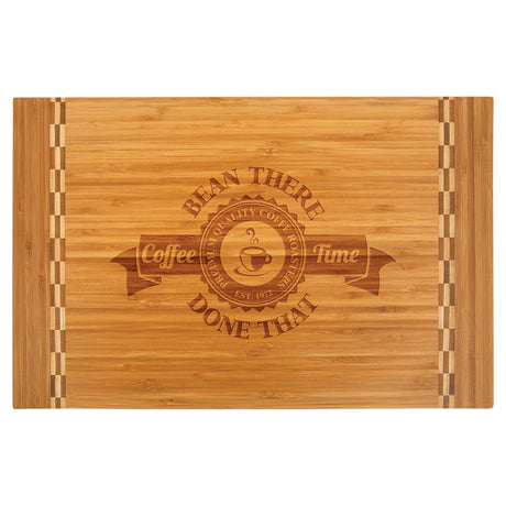 Butcher Block Inlay Bamboo Cutting Boards