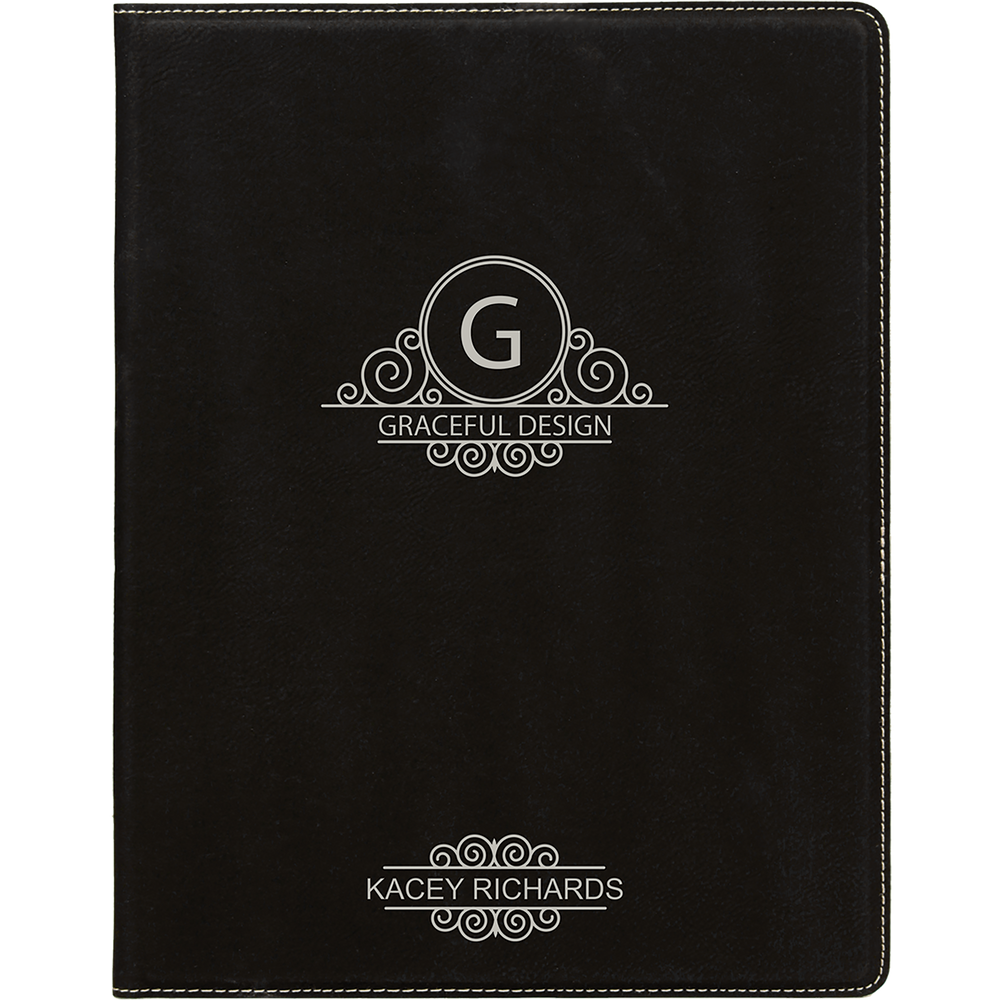 Laserable Leatherette with Notepad