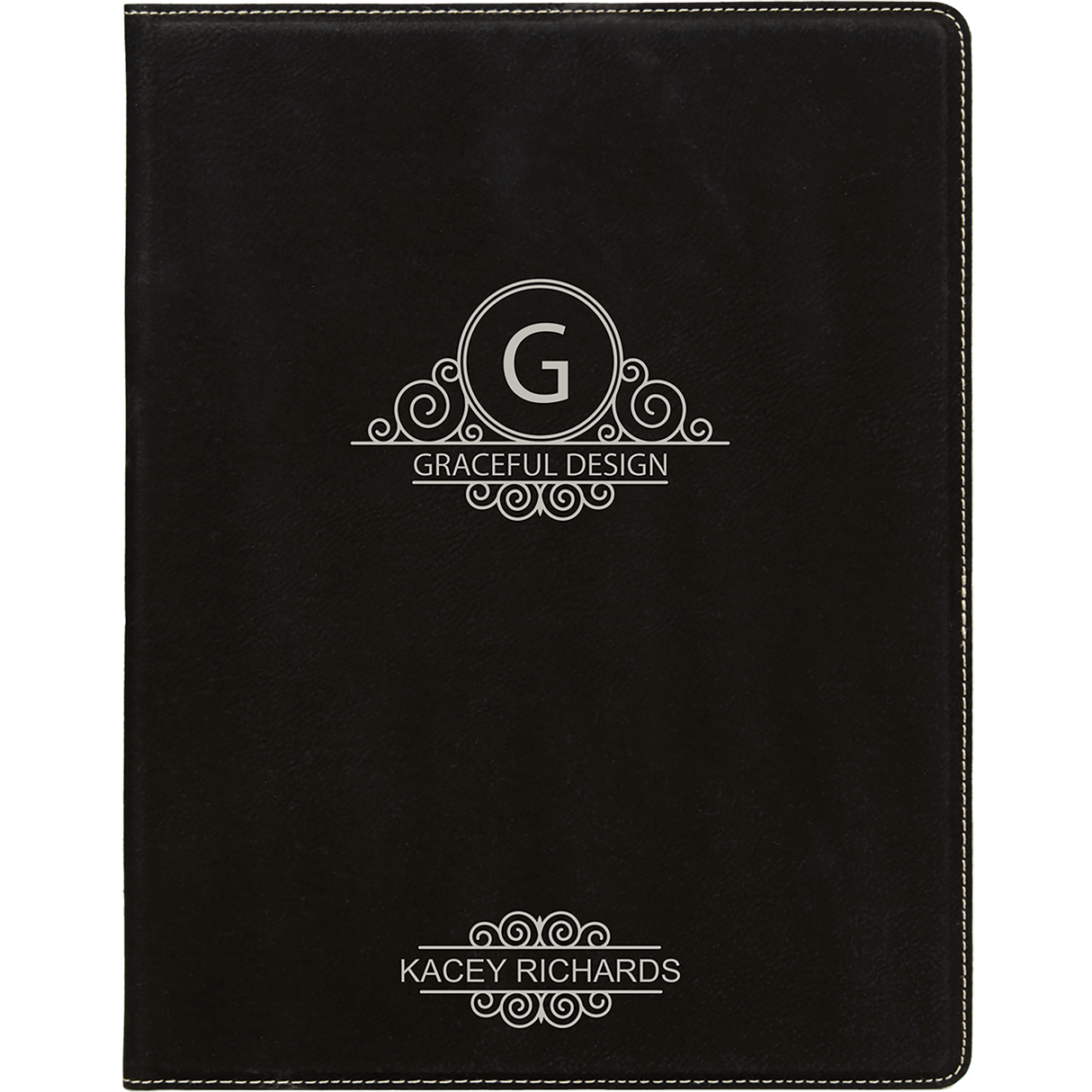 Laserable Leatherette with Notepad