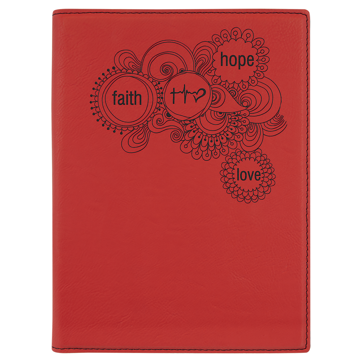 Laserable Leatherette with Notepad