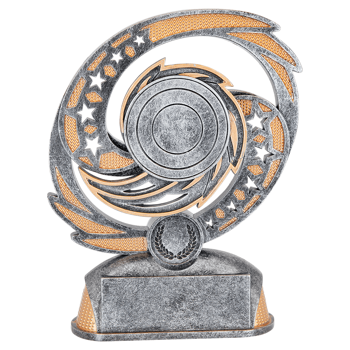6 1/2" 2" Insert Holder Hurricane Award (Couple Power)