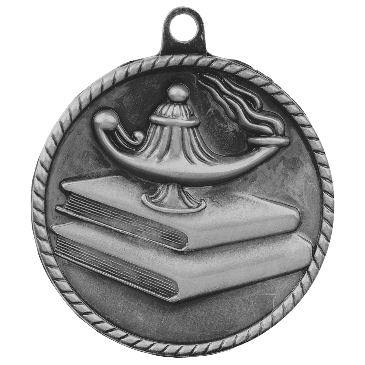 Lamp of Knowledge High Relief Medals