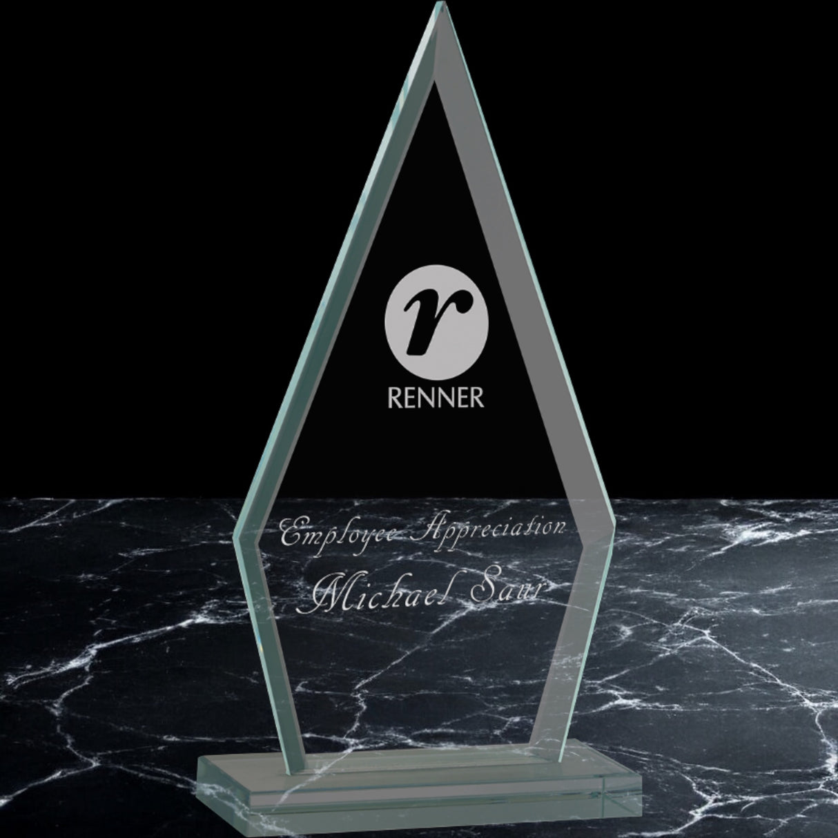 Triangle Jade Glass Awards