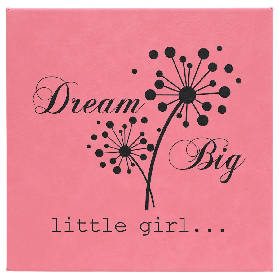 Leatherette Wall Decor Canvas