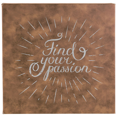 Leatherette Wall Decor Canvas