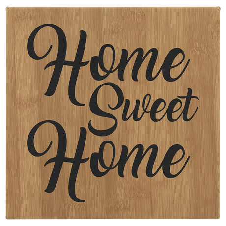 Leatherette Wall Decor Canvas