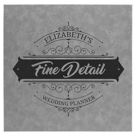Leatherette Wall Decor Canvas